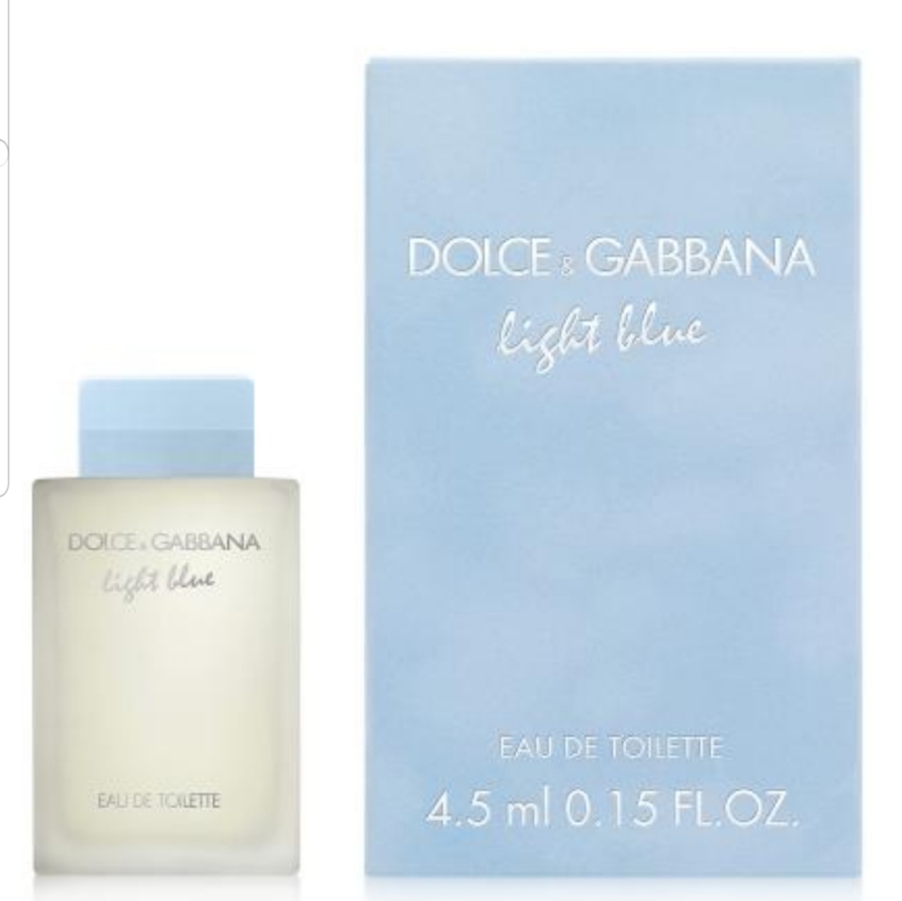 NEW Dolce & Gabbana Light Blue T Mini Travel Fragrance